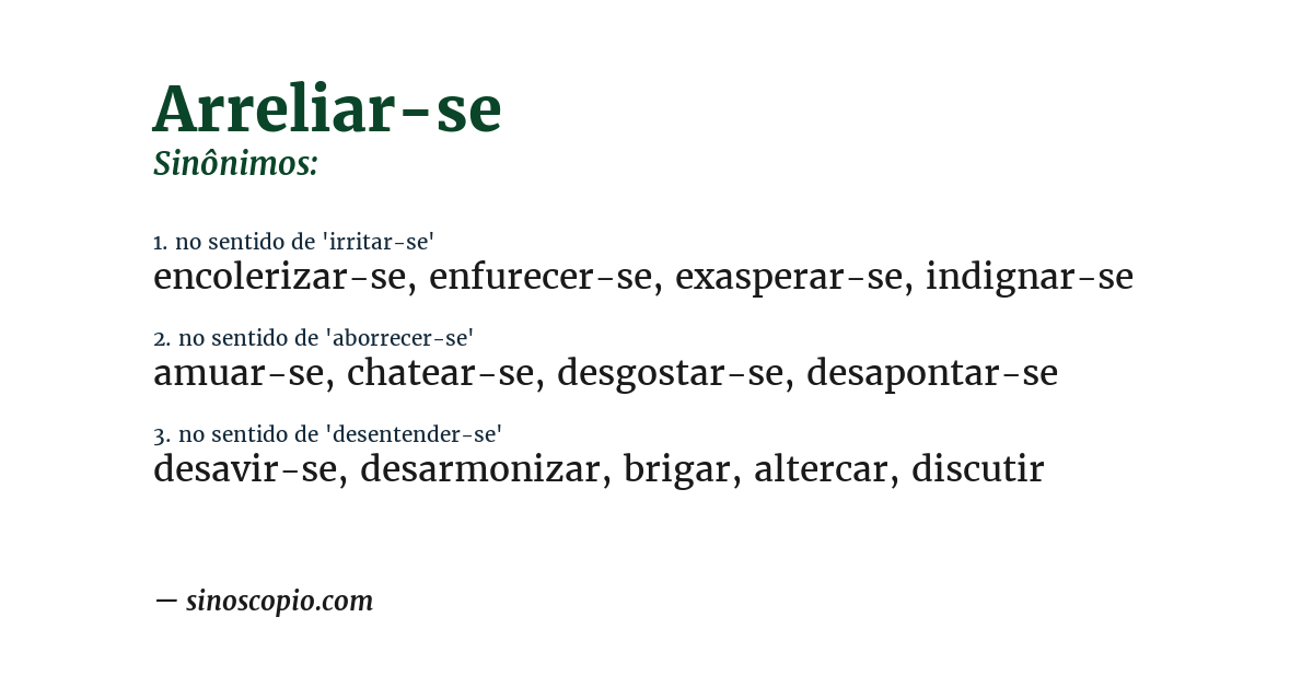 Sinônimo de arreliar-se