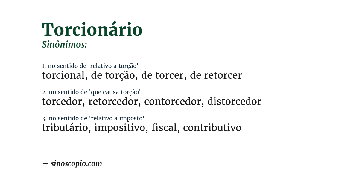 Sinônimo de torcionário