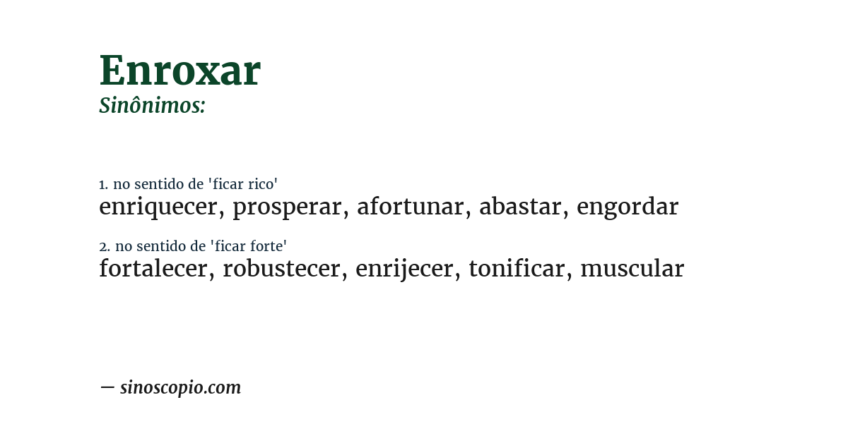 Sinônimo de enroxar
