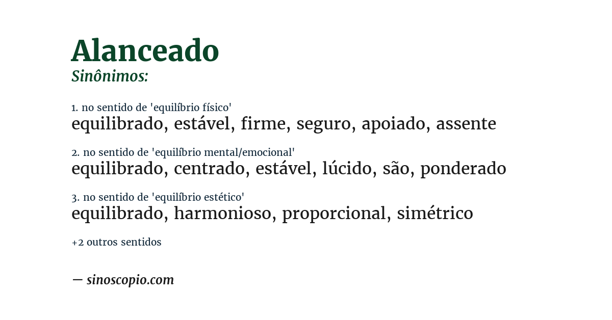 Sinônimo de alanceado