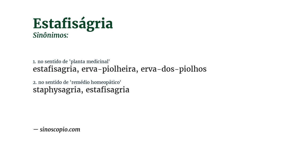 Sinônimo de estafiságria